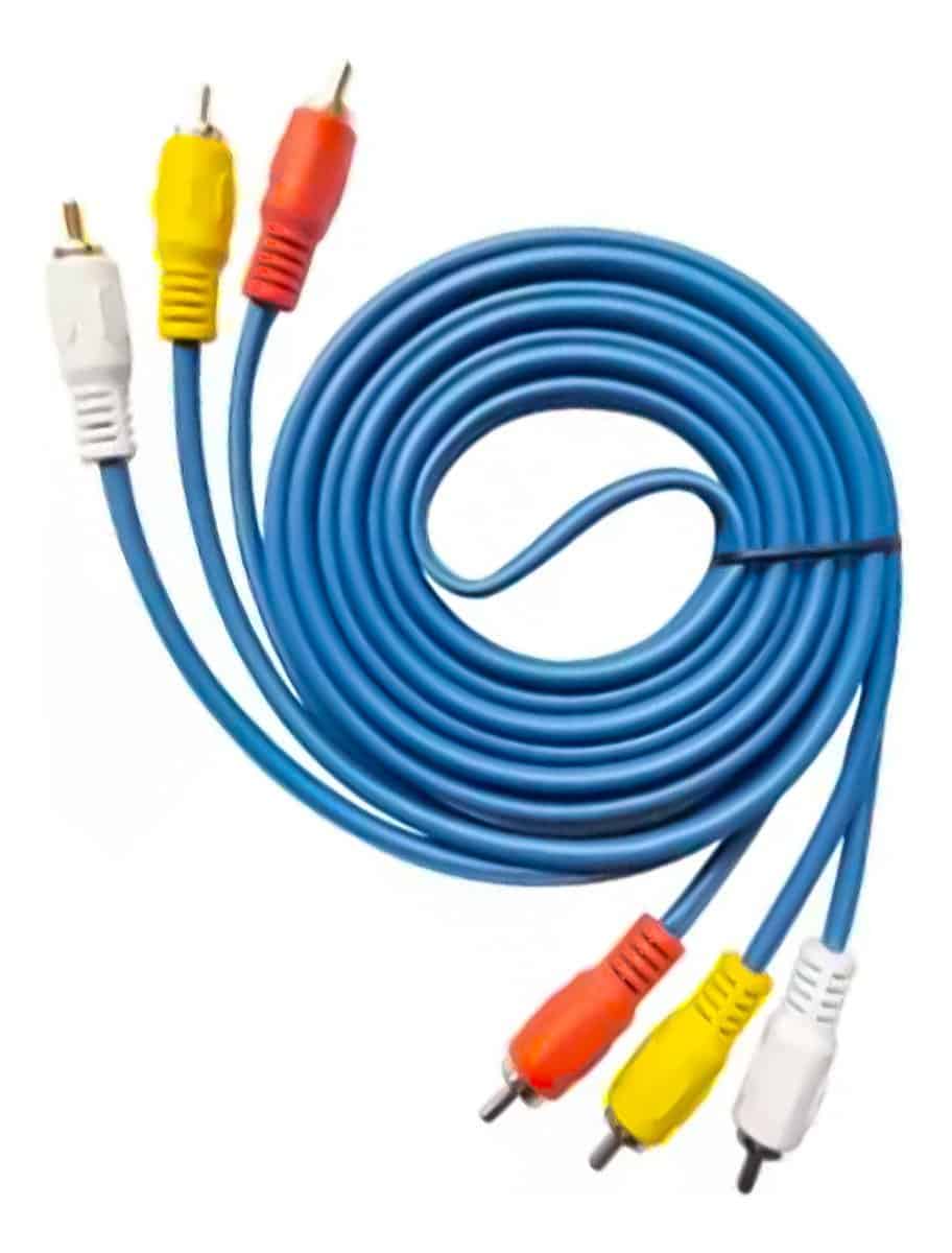 CABLE DE VIDEO RCA 3 METROS